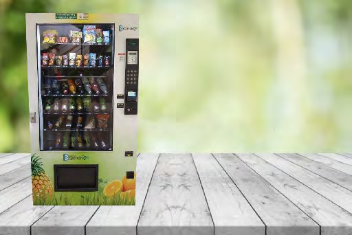 Máquina vending rotulada Natural Expending